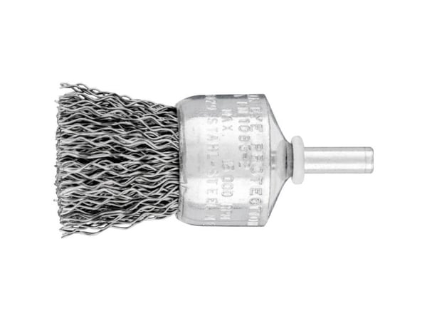 PFERD 43201005, Kopp stålbørste, 6 mm, 3 cm, 15000 RPM, 10 stykker