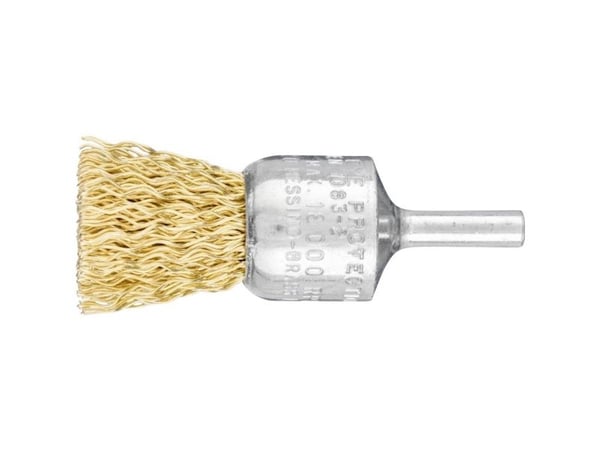 PFERD 43202002, Kopp stålbørste, 6 mm, 2 cm, 18000 RPM, 10 stykker