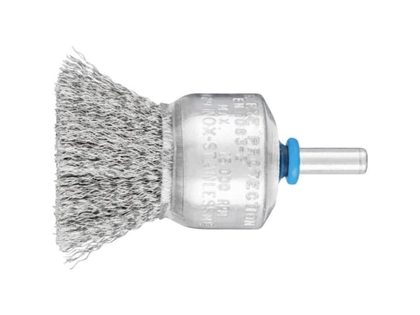 PFERD 43201007, Kopp stålbørste, 6 mm, 3 cm, 15000 RPM, 10 stykker