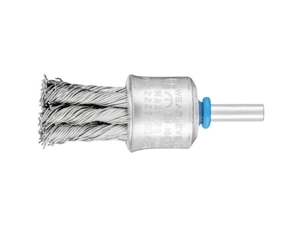 PFERD 43208032, Kopp stålbørste, 6 mm, 2,3 cm, 20000 RPM, 10 stykker