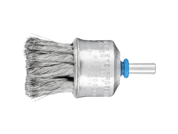 PFERD 43209007, Kopp stålbørste, 6 mm, 3 cm, 20000 RPM, 10 stykker