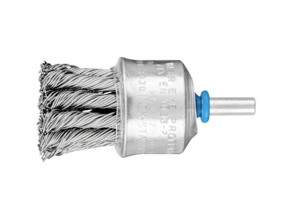 PFERD 43209005, Kopp stålbørste, 6 mm, 3 cm, 20000 RPM, 10 stykker