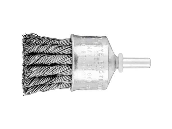 PFERD 43209002, Kopp stålbørste, 6 mm, 3 cm, 20000 RPM, 10 stykker
