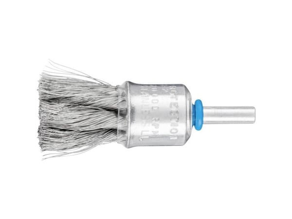 PFERD 43207011, Kopp stålbørste, 6 mm, 1,9 cm, 20000 RPM, 10 stykker