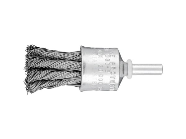 PFERD 43208026, Kopp stålbørste, 6 mm, 2,3 cm, 20000 RPM, 10 stykker