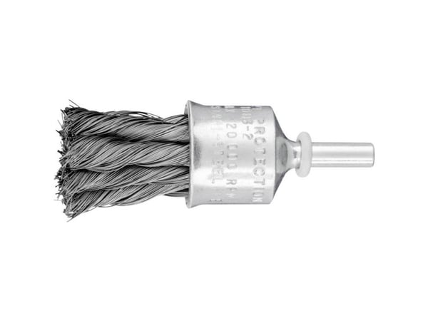 PFERD 43208021, Kopp stålbørste, 6 mm, 2,3 cm, 20000 RPM, 10 stykker