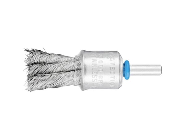 PFERD 43207013, Kopp stålbørste, 6 mm, 1,9 cm, 20000 RPM, 10 stykker