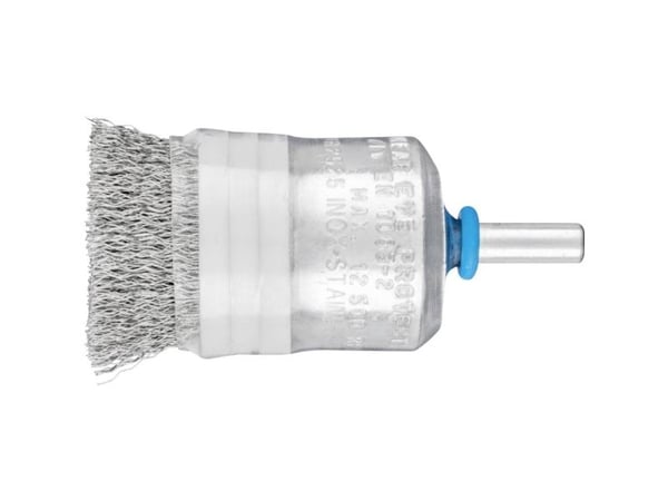 PFERD 43214004, Kopp stålbørste, 6 mm, 2,5 cm, 12500 RPM, 10 stykker