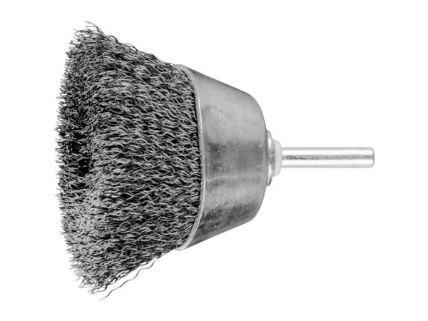 PFERD 43211001, Kopp stålbørste, 6 mm, 6 cm, Stål, 4500 RPM, 10 stykker