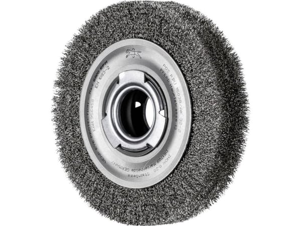 PFERD POS RBU 15038/AK32-2 INOX 0,20, 15 cm, 15 cm, Stål, Ikke-jernholdig metall, Bronse, Rustfritt stål, Aluminium, 6000 o/min