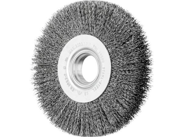 PFERD 43701115, Slipebørste, Universal, 6000 o/min, Rund, 3 cm, 12,5 cm