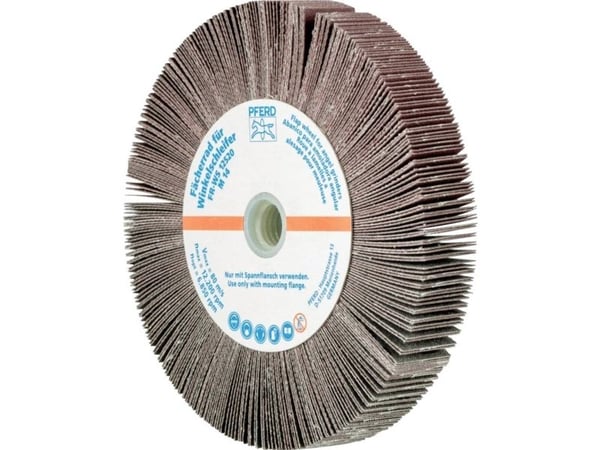 PFERD 44782532, Foldehjul, Universal, Aluminiumoksid, 12200 o/min, Rund, 12,5 cm