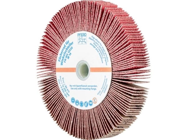 PFERD 44782606, Klaffhjul, Rustfritt stål, 12200 RPM, Rund, 12,5 cm, 20 mm