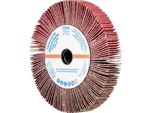 PFERD 44782806, Klaffhjul, Rustfritt stål, 12200 RPM, Rund, 12,5 cm, 20 mm