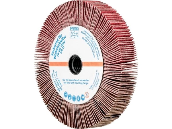 PFERD 44781808, Klaffhjul, Rustfritt stål, 13300 RPM, Rund, 11,5 cm, 20 mm