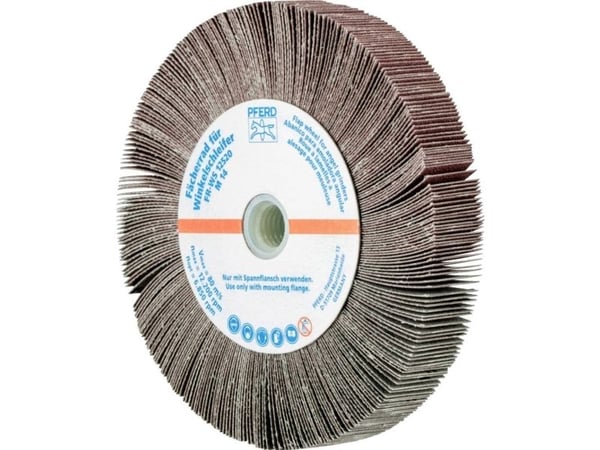 PFERD 44782518, Foldehjul, Universal, Aluminiumoksid, 12200 o/min, Rund, 12,5 cm