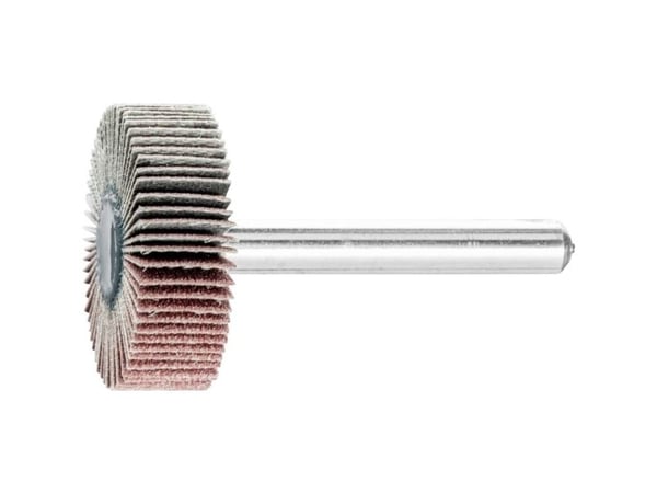 PFERD 44402186, Slibebørste, aluminiumoksid, 25400 o/min, rund, 6 mm, 10 mm