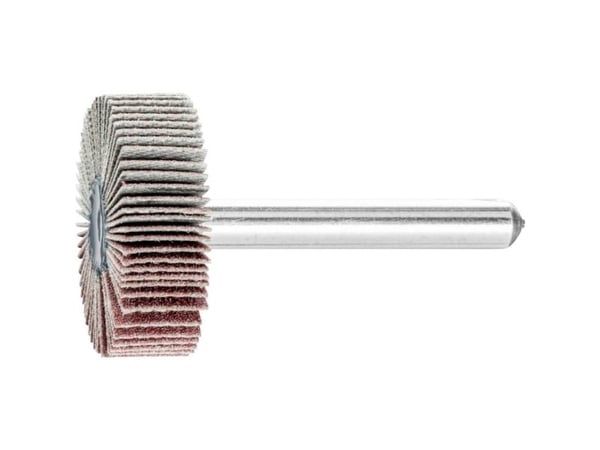 PFERD 44402156, Slibebørste, aluminiumoksid, 25400 o/min, rund, 6 mm, 10 mm