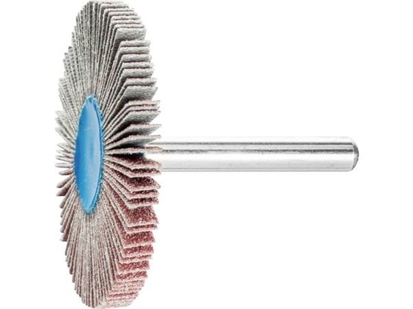 PFERD 44418086, Slibebørste, aluminiumoksid, 15200 o/min, rund, 6 mm, 5 mm