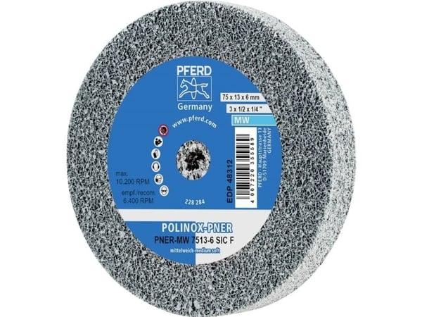 PFERD POLINOX wheels PNER, 5 styck