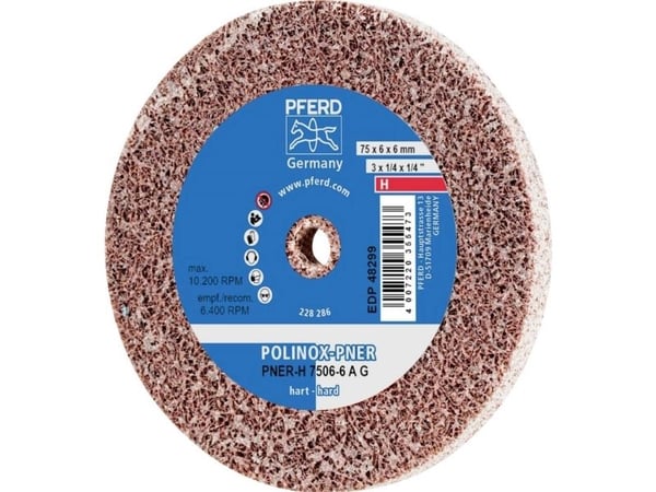 PFERD POLINOX wheels PNER, 5 styck