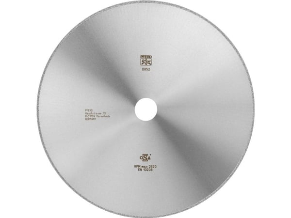 PFERD Diamond cut-off wheels for foundries shape 1A1R GAD, Stål