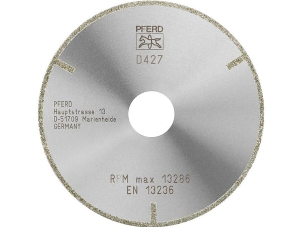 PFERD D1A1R 115-2-22,23 D 427 GAG, Plast, PFERD, 2,22 cm, 11,5 cm, 1 stk.