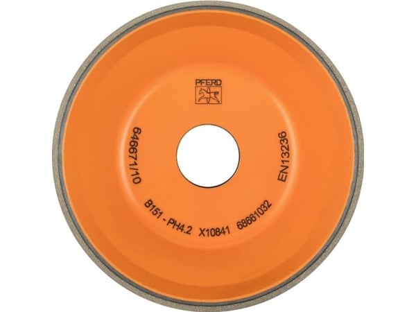 PFERD CBN grinding tools shape 11V9, 10 cm, 1 stykker