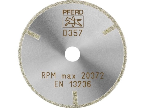 PFERD Diamond cut-off wheels shape 1A1R GAG, Stål