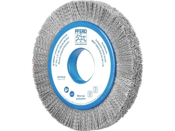 PFERD 79183726, Slipebørste, Universell, Silisiumkarbid, 3600 RPM, Rund, 5,08 cm