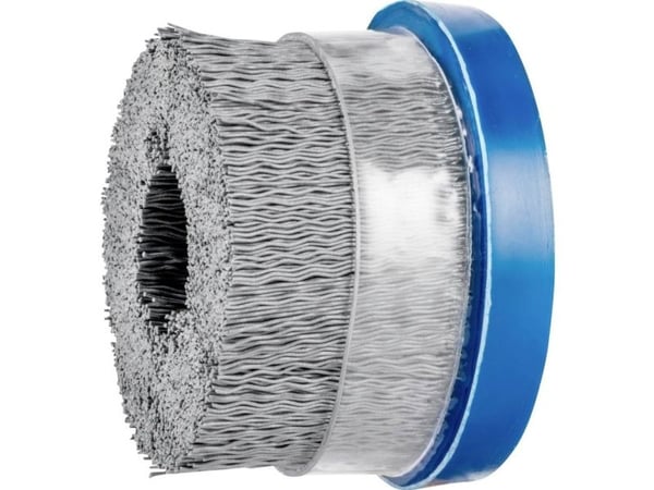 PFERD Composite disc brushes crimped Composite, with bridle, with hole, 7,5 cm, 1 stykker