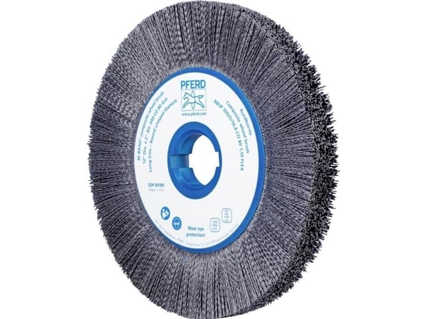 PFERD 79184189, Slipebørste, Universal, 1800 o/min, Rund, 5,08 cm, 30 cm