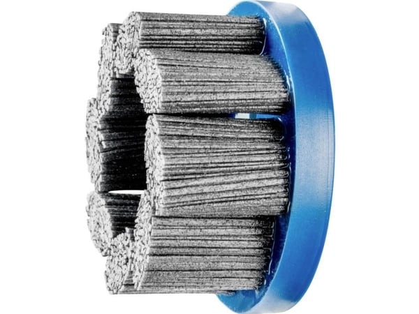 PFERD Composite disc brushes crimped Composite, FLEX, with hole, 10 cm, 1 styck