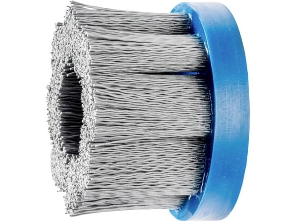 PFERD Composite disc brushes crimped Composite, FLEX, with hole, 7,5 cm, 1 stykker