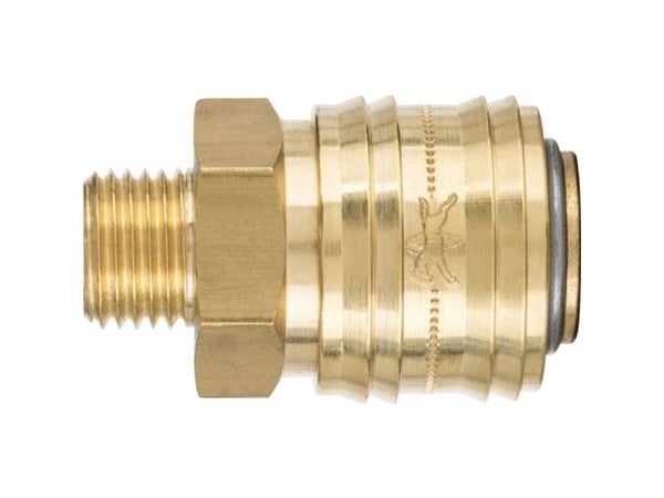 PFERD Self-closing valve couplings with male thread VKA 1/4, 1 stykker