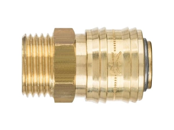 PFERD Self-closing valve couplings with male thread VKA 1/2, 1 stykker
