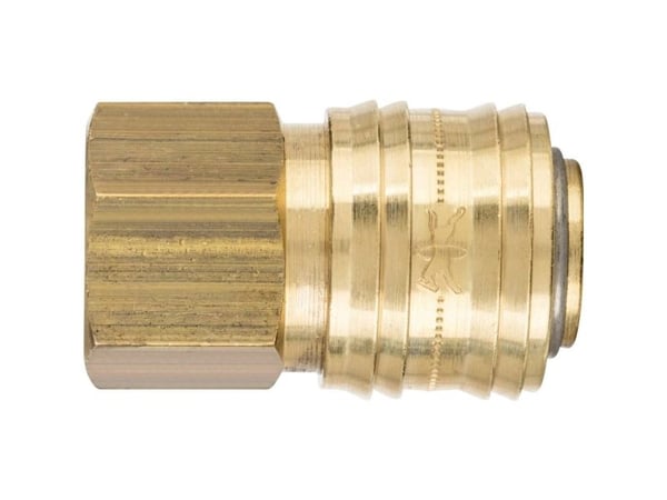 PFERD Self-closing valve couplings with female thread VKI 1/4, 1 stykker
