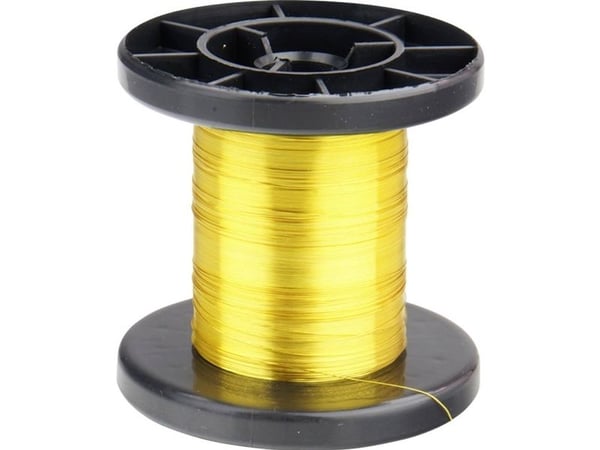 Donau Elektronik Lakeret kobbertråd Udvendig diameter (inkl. isoleringslak)=0.15 mm 100 m