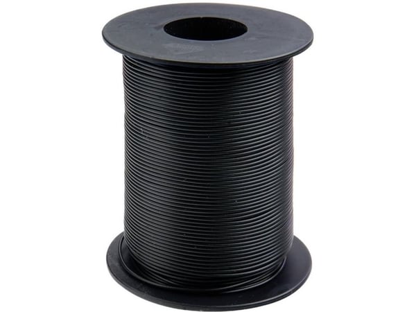 Donau Elektronik 125-S50-1 Johdin 1 x 0,25 mm² Musta 50 m Donau Elektronik 125-S50-1 Johdin 1 x 0,25 mm² Musta 50 m