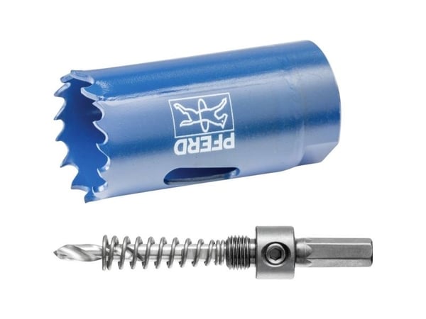 PFERD HSS hole saw set HLS, 1 styck