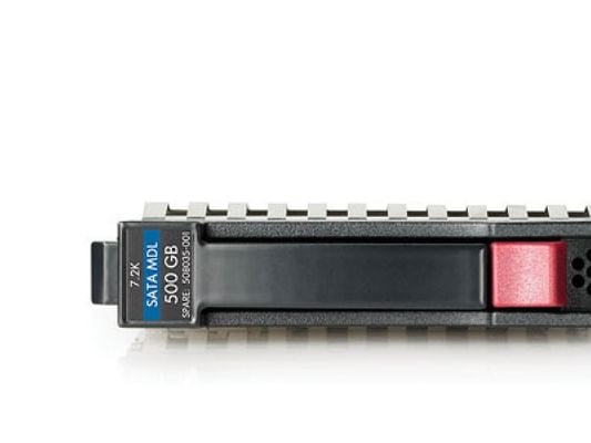 HPE Midline - Hårddisk - 500 GB - hot-swap - 2.5" - SATA 6Gb/s - 7200 rpm - Smart Buy - med HP SmartDrive-bärvåg