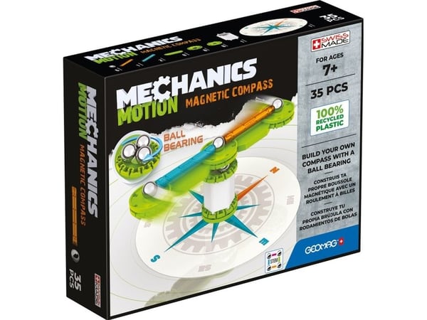 Geomag Mechanics Motion Recycled Kompass 35 st.