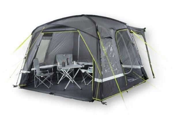 High Peak Tour 2.0, Camping, Hard ramme, Tunell Telt, Grå