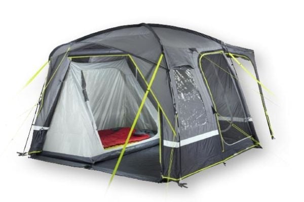 High Peak Tour 2.0, Camping, Hard ramme, Tunell Telt, Grå