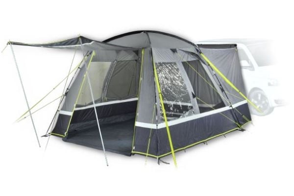 High Peak Trentino 2.0, Camping, Gruppe telt, Grå, Limefarget