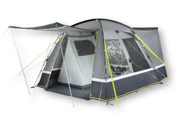 High Peak Trentino 2.0, Camping, Gruppe telt, Grå, Limefarget