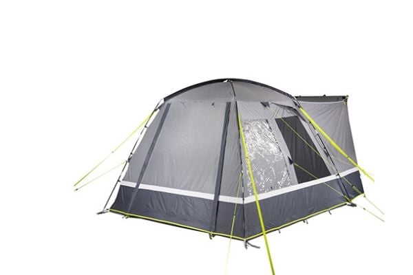 High Peak Trentino 2.0, Camping, Gruppe telt, Grå, Limefarget