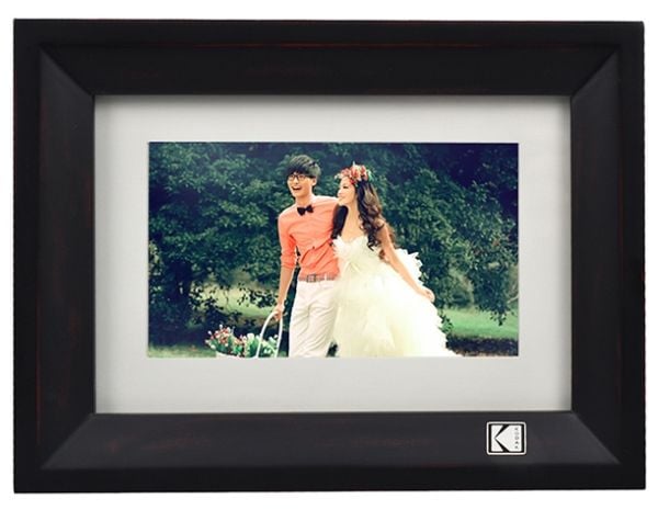 Kodak RDPF-700W-Black, 17,8 cm (7"), 1024 x 600 pikseliä, Musta, AC