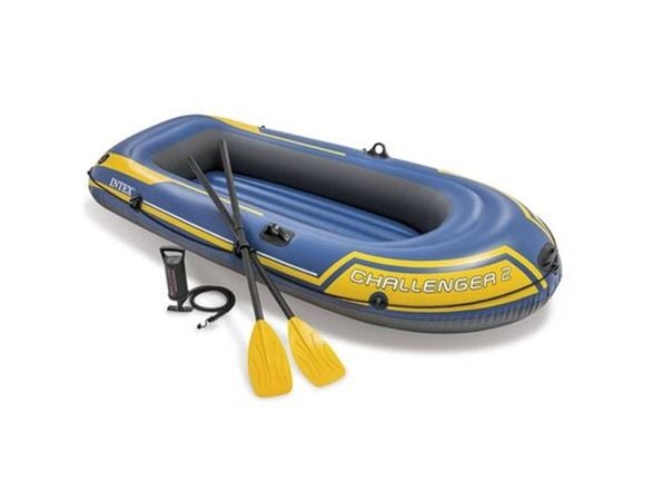 Intex 68367, Puhallettava vene, Sininen, Keltainen, PVC-muovi, 2 henkilö(t), 200 kg, Kiina
