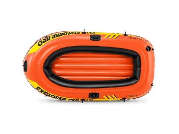 Intex 58356NP, Babybåt, Gutt/Jente, PVC, Sort, Oransje, Gult